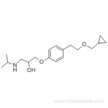 2-Propanol,1-[4-[2-(cyclopropylmethoxy)ethyl]phenoxy]-3-[(1-methylethyl)amino]- CAS 63659-18-7